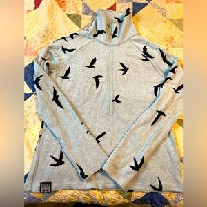 Wazzie wool half zip